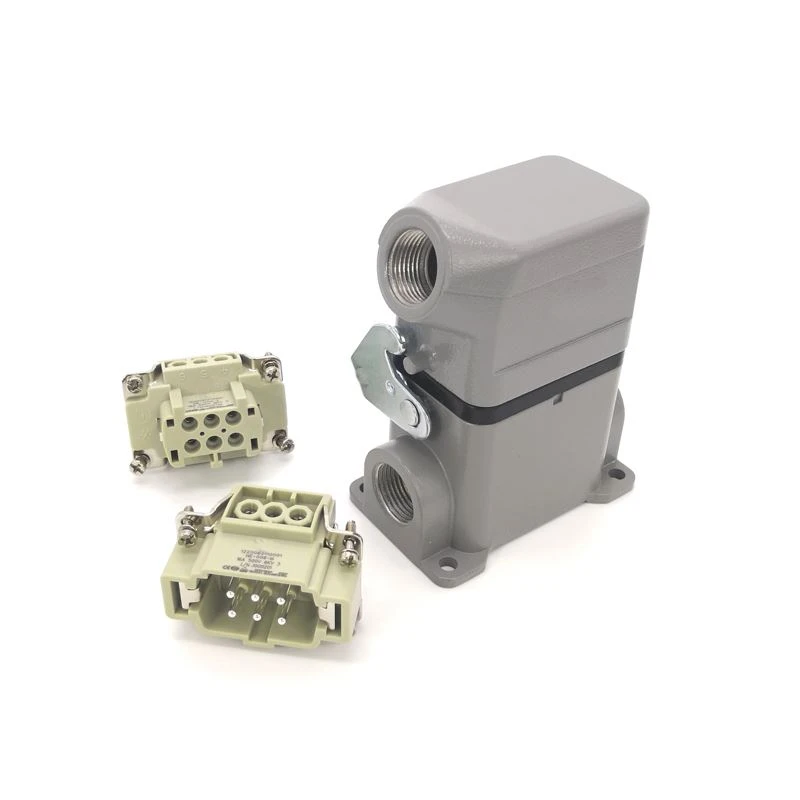 WAIN 6 Pin Heavy Duty Connector H6B Metal Hoods