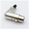 xlr cable connector male 3 pole