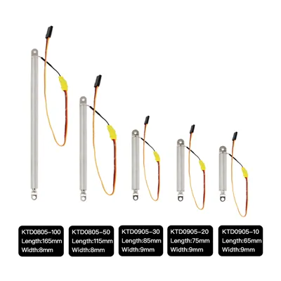 Mini linearni pokretač električni pogon za diy modele